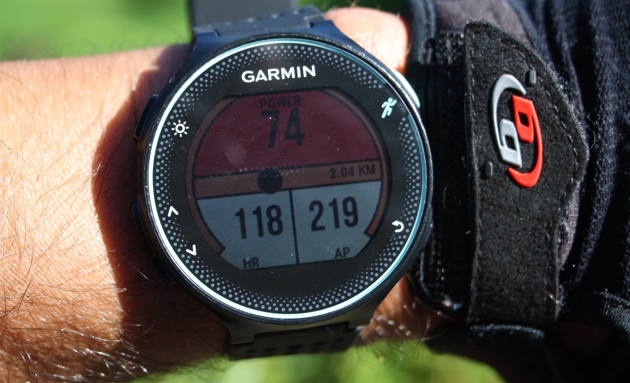 stryd powerrace app garmin 235