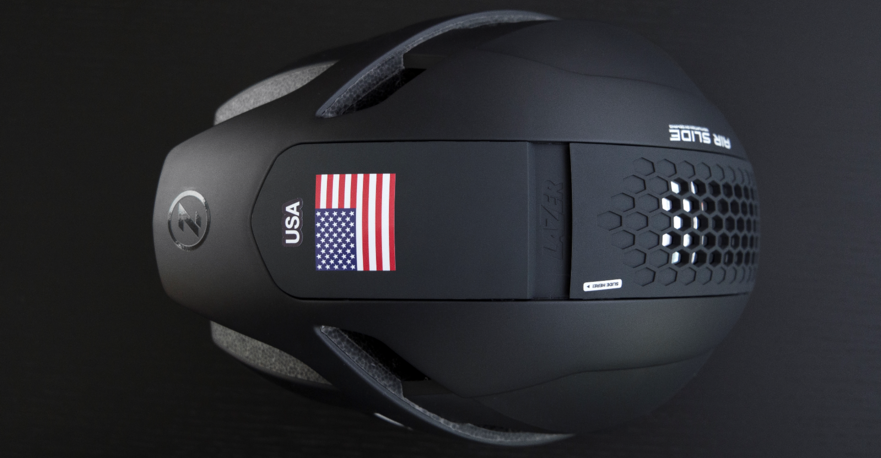 Custom Lazer Bullet Helmet From Shimano for Bergen