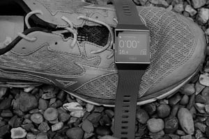Fitbit Ionic GPS accuracy-bw