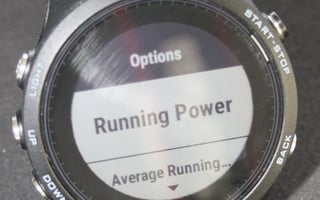 Running Power Garmin 935