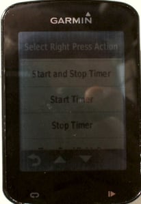 Shimano Di2 Config on Edge 820