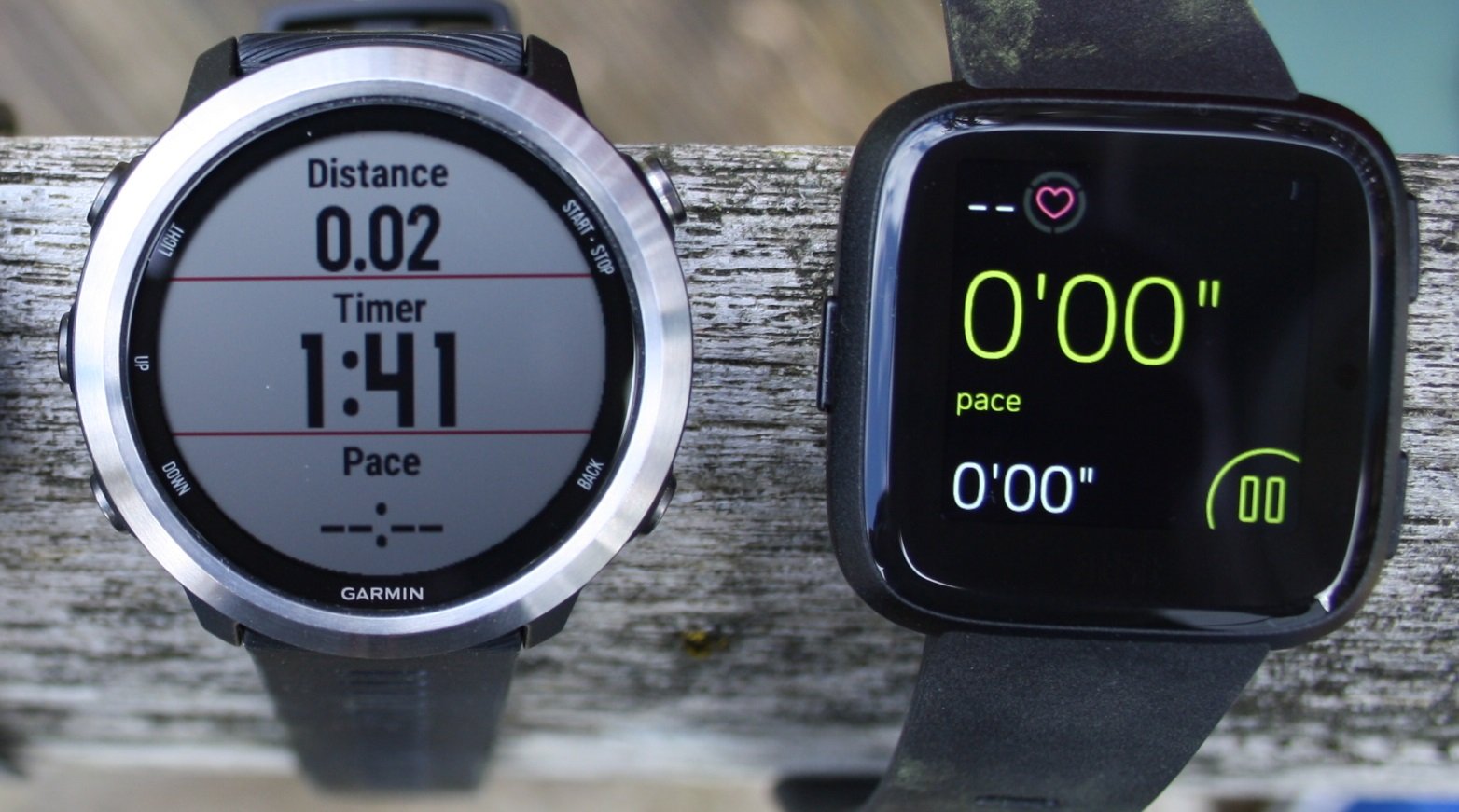 Fibit Versa, Suunto 3 Fitness, Garmin 645 Music