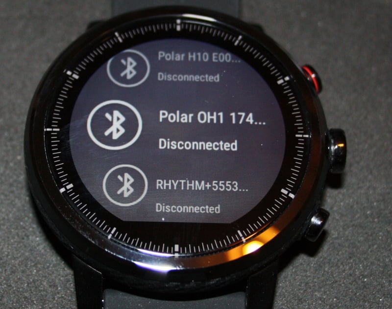 Amazfit STRATOS pairing