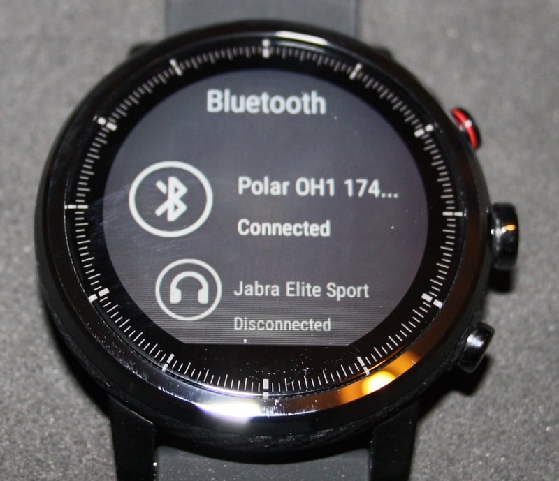 Amazfit STRATOS pairing