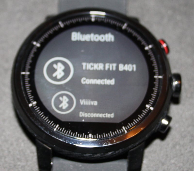 Amazfit STRATOS pairing
