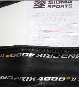 My Bike Tyre - Not My Tri Tyre