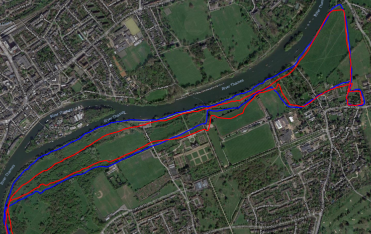 suunto 9 red, Garmin 935 Blue