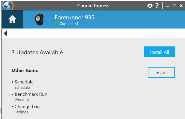 Garmin Coach - adaptive