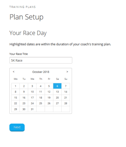 Garmin Coach - adaptive