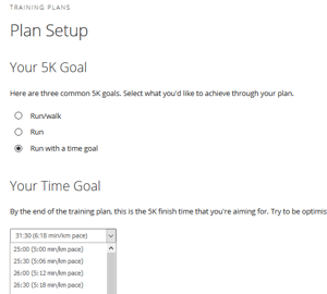 Garmin Coach - adaptive