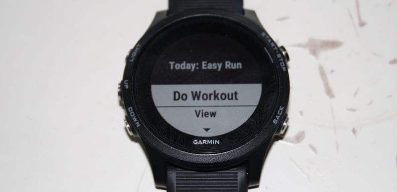 Garmin Coach - adaptive