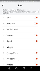 Amazfit STRATOS Review app sports profile