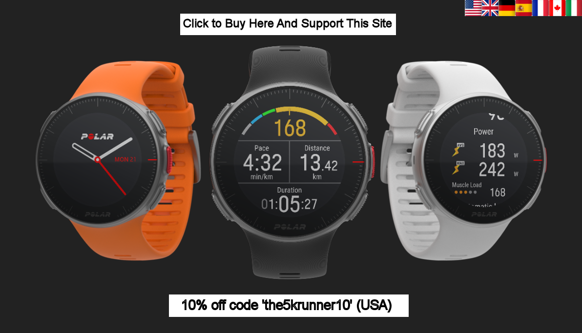 Polar Vantage 10 % off discount coupon promotion code