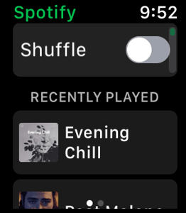 Spotify Apple Watch