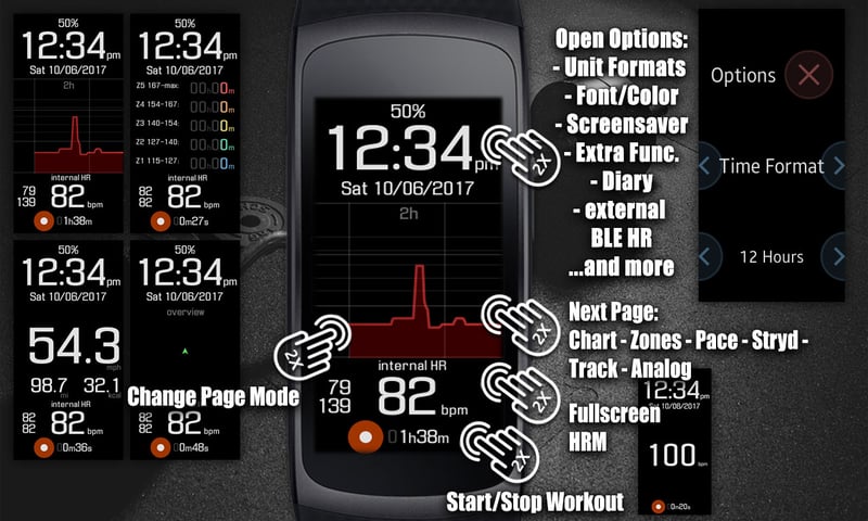 Stryd On Samsung Gear / Sport / Watch