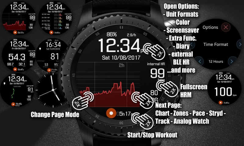 Stryd On Samsung Gear / Sport / Watch