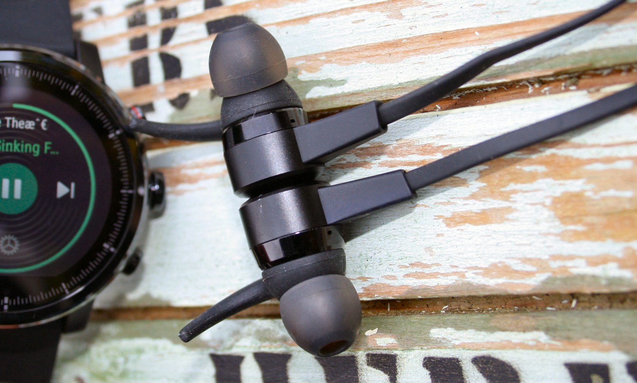 Optoma NuForce BE Live5 Review Best Headphones Earbuds Running With Music