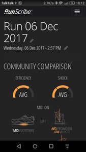 RunScribe Plus Review app