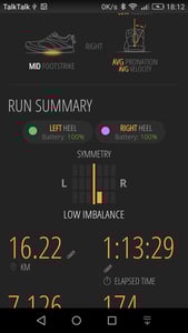 RunScribe Plus Review app
