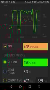 RunScribe Plus Review app