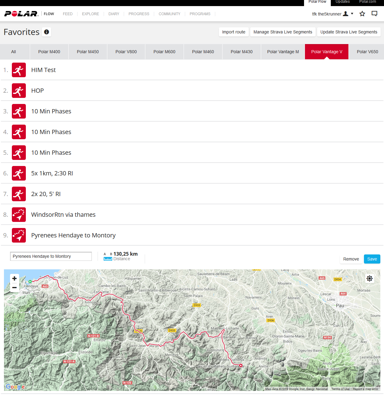 Polar Vantage Firmware (Feb 2019 Update)