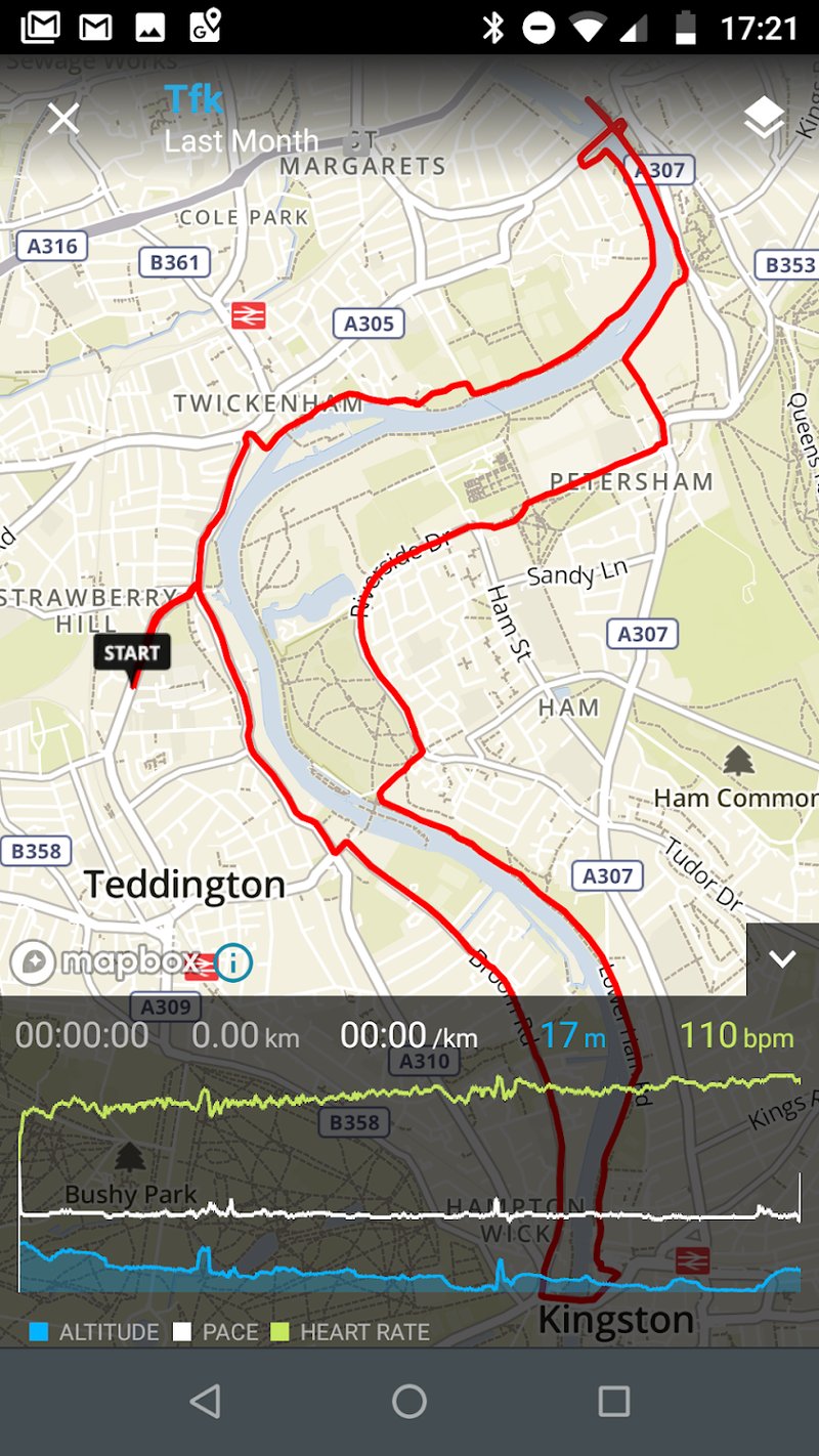 Coros Apex Navigation