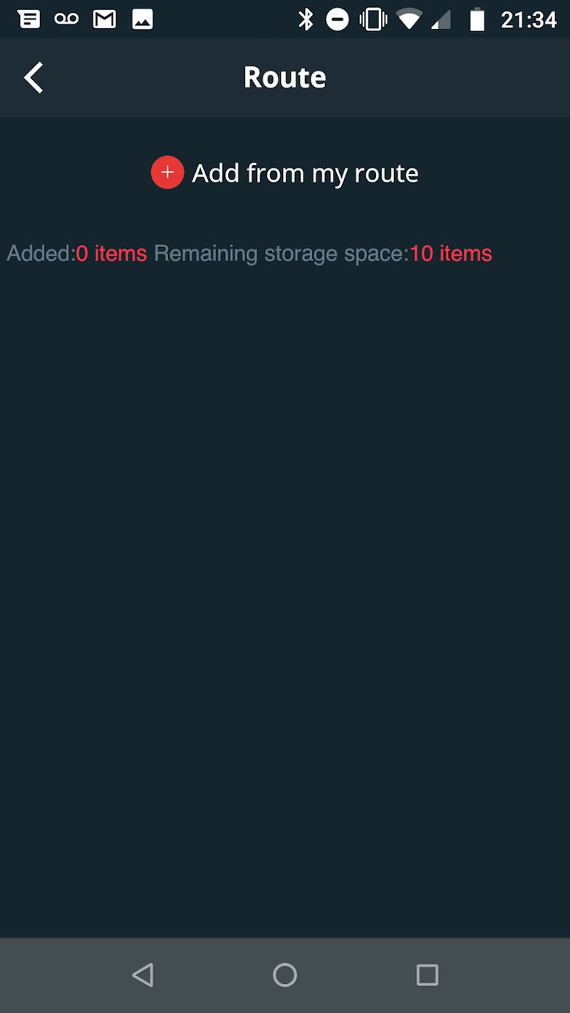 Coros Apex Navigation