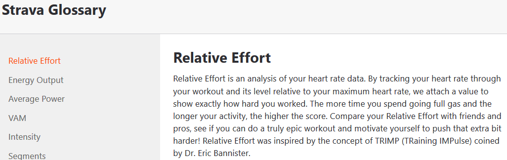strava relative effort