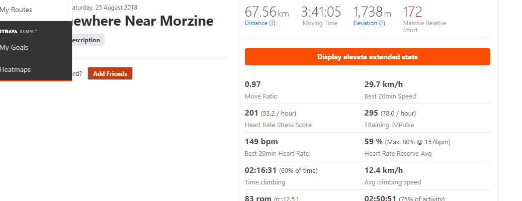 Stravistix - Elevate - Deeper Analysis With Elevate For Strava Aka Stravistix
