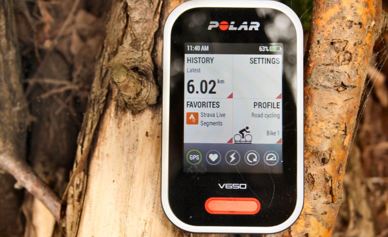 Polar V650 Review - STRAVA