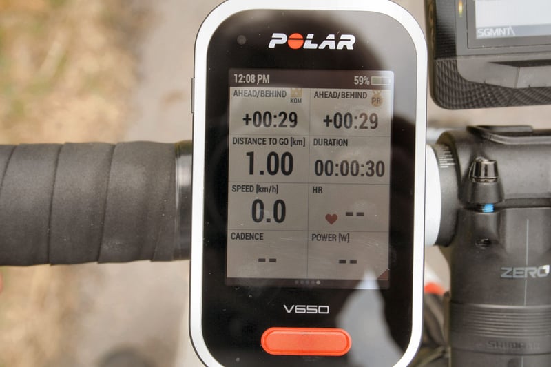 Polar V650 Review - STRAVA