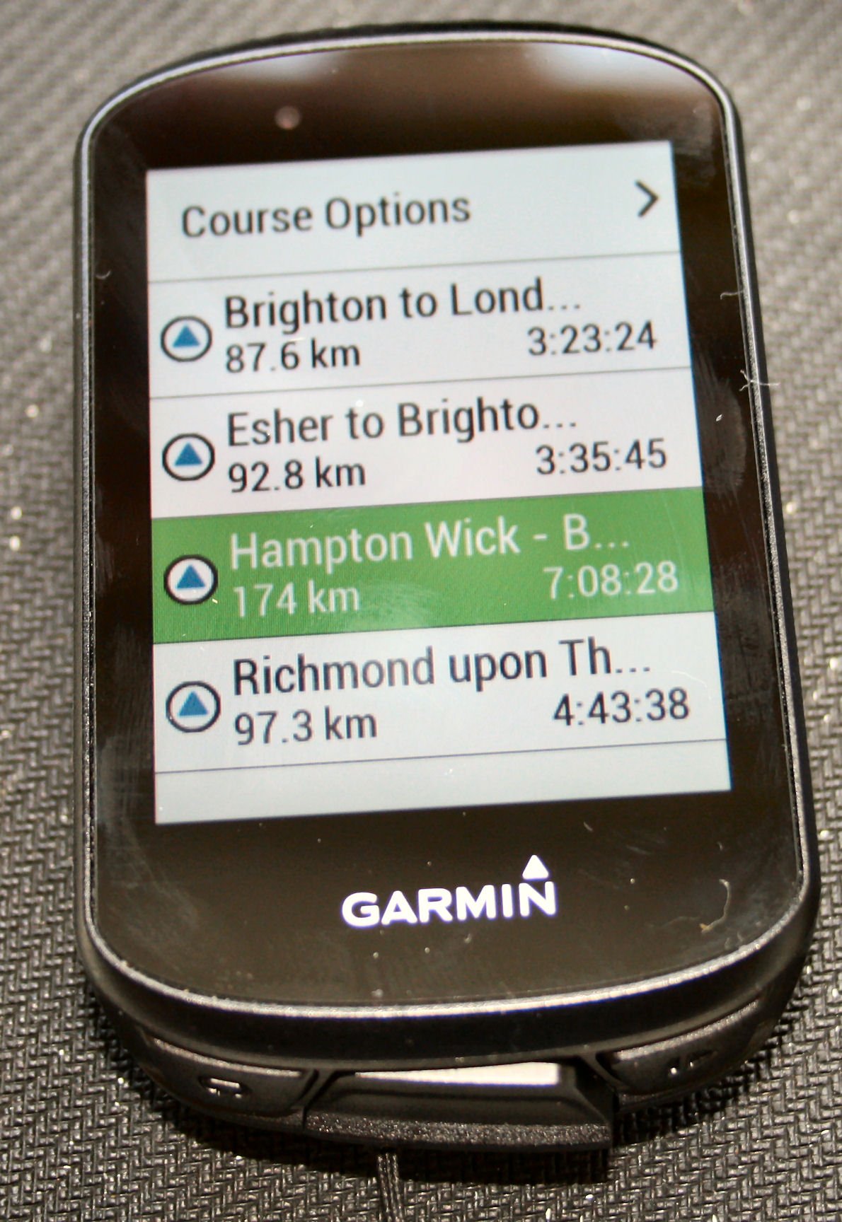 Garmin Edge 530 Review Training Plan