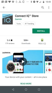New Garmin App Store - Ios And Android