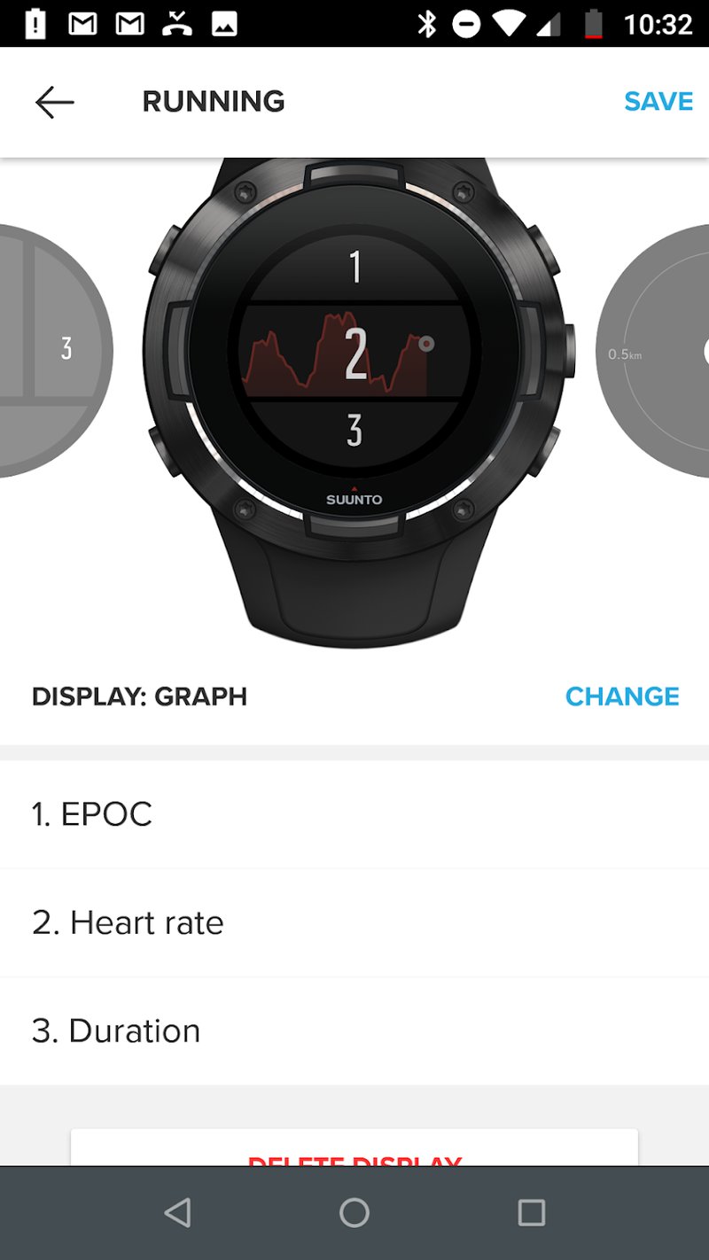Suunto 5 Review app