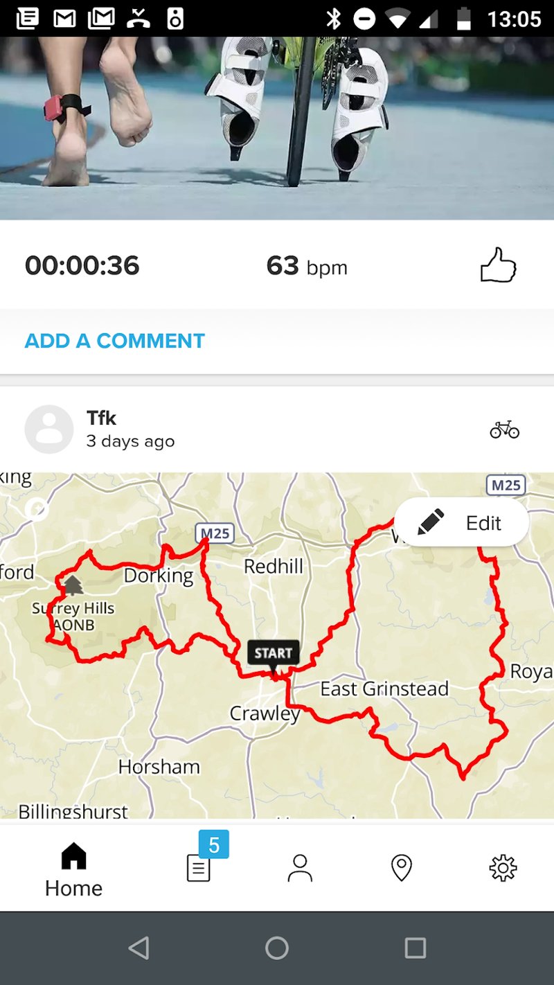 Suunto 5 Review app