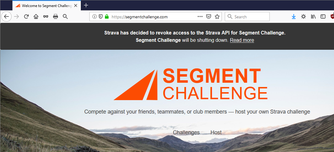Strava - Pending New Awesome Feature Appears To Have Closed Competing Sites #discuss
