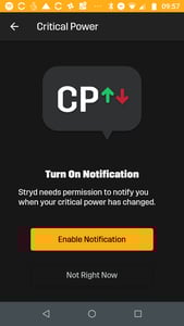 New Stryd Auto-Cp Calculation