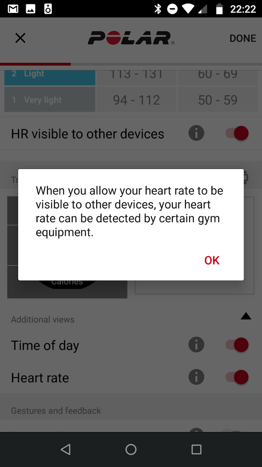 Polar Ignite Review Specifications