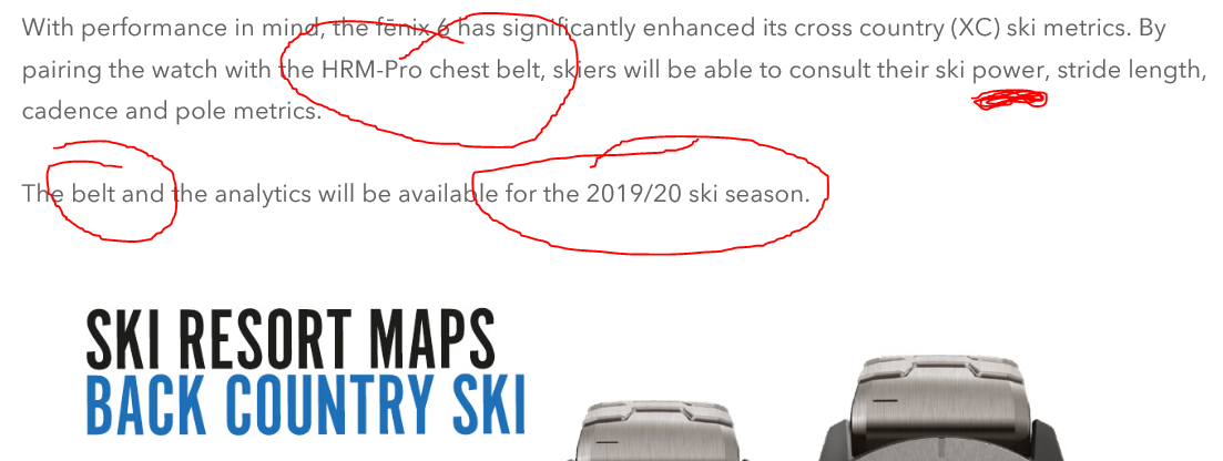 Garmin To Introduce Ski Power | 2019