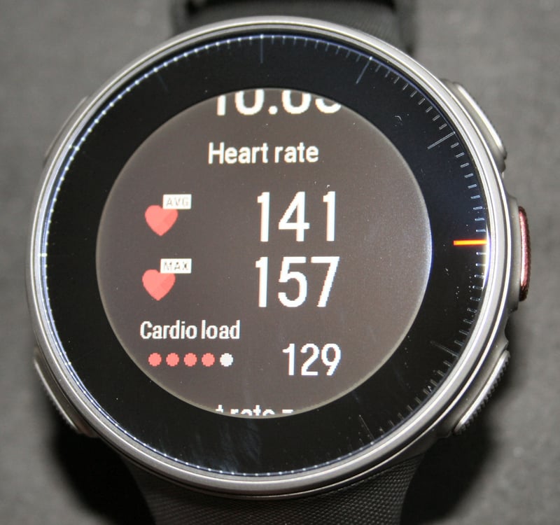 Polar Vantage Review - New Screens