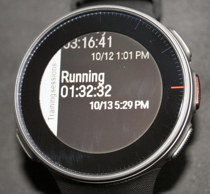 Polar Vantage Review - New Screens