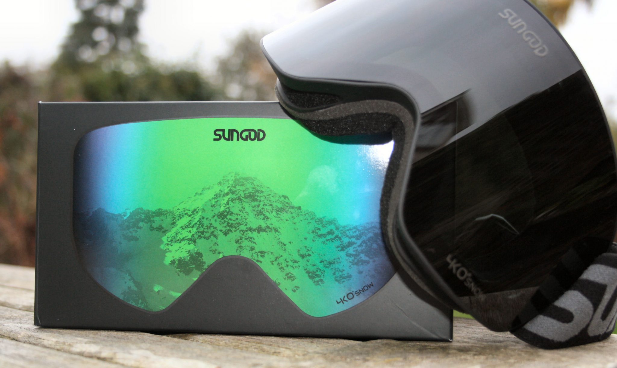 SunGod Vanguard Review 🏂 Custom ski snowboard goggles