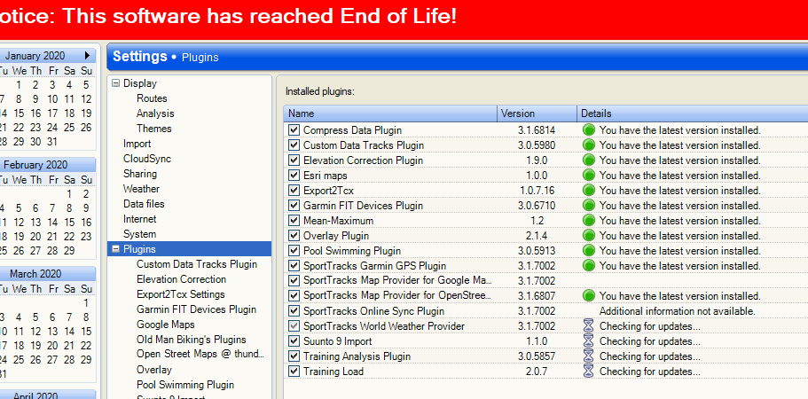 Sportstracks Is No More