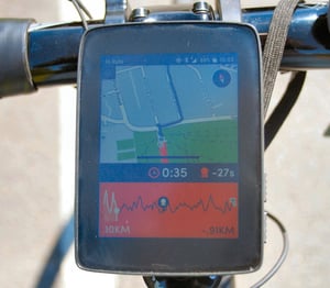 Hammerhead Karoo STRAVA Live Segments