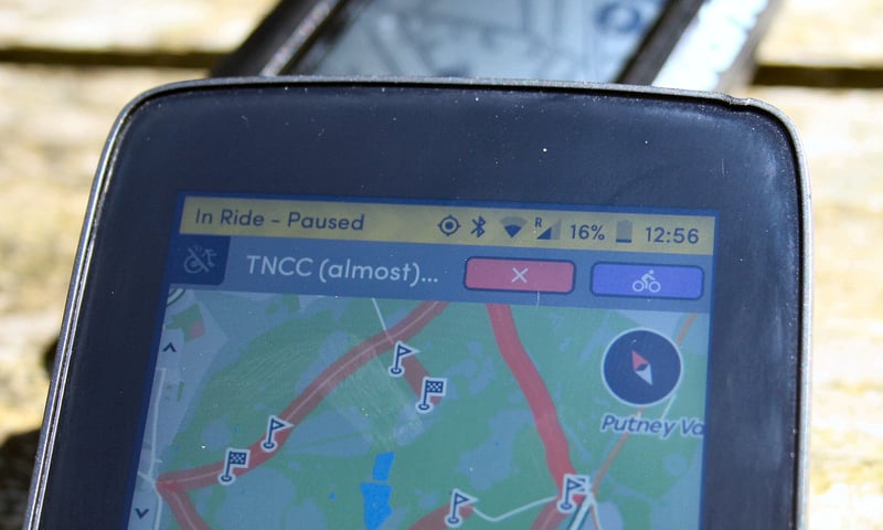 Hammerhead Karoo STRAVA Live Segments