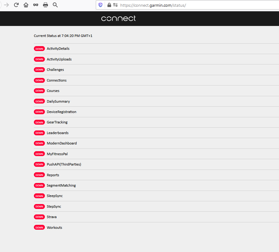 Garminpocalypse 1 : Ransomware Causes Major Outage