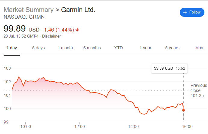 Garminpocalypse 1 : Ransomware Causes Major Outage