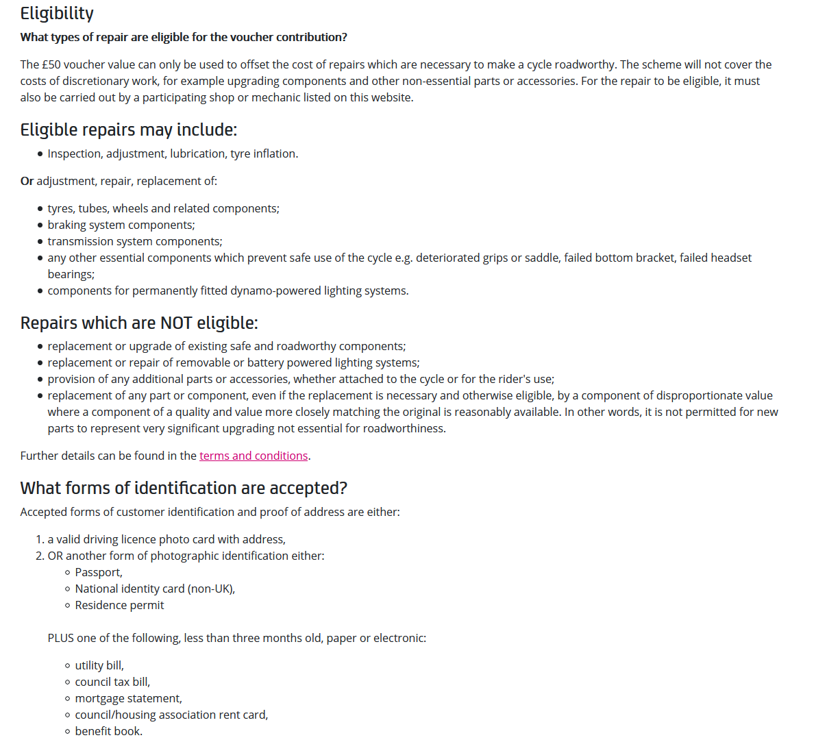 Uk Govt Cycling Scheme Open Now