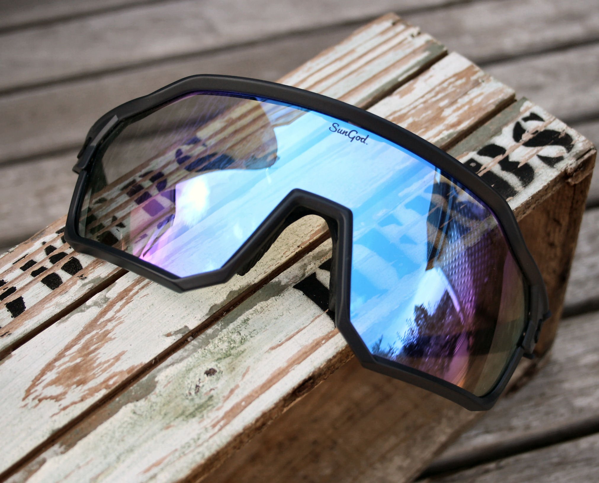 SunGod Vulcans Review 😎 Custom Sports Cycling Sunglasses