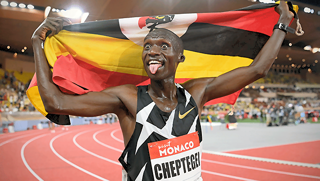 J Cheptegei / Matthias Hangst/AFP/POOL